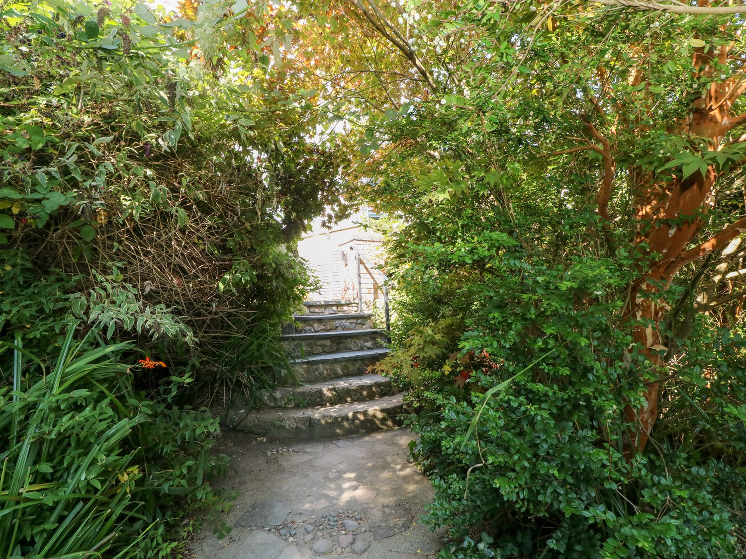 The Nest in Tenby, Pembrokeshire. Hot tub. Open-plan. Parking. Family-friendly. Pet-friendly.