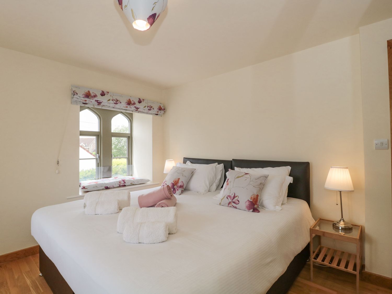 The Old Schoolrooms, in Holcombe, Somerset. Four-bedroom home with games room and hot tub. Pet-free.