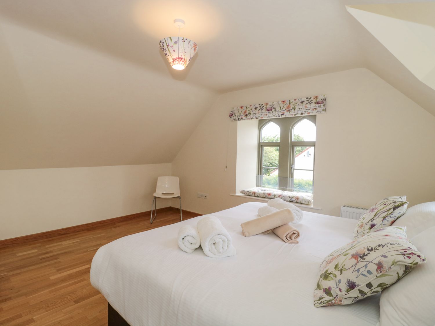 The Old Schoolrooms, in Holcombe, Somerset. Four-bedroom home with games room and hot tub. Pet-free.