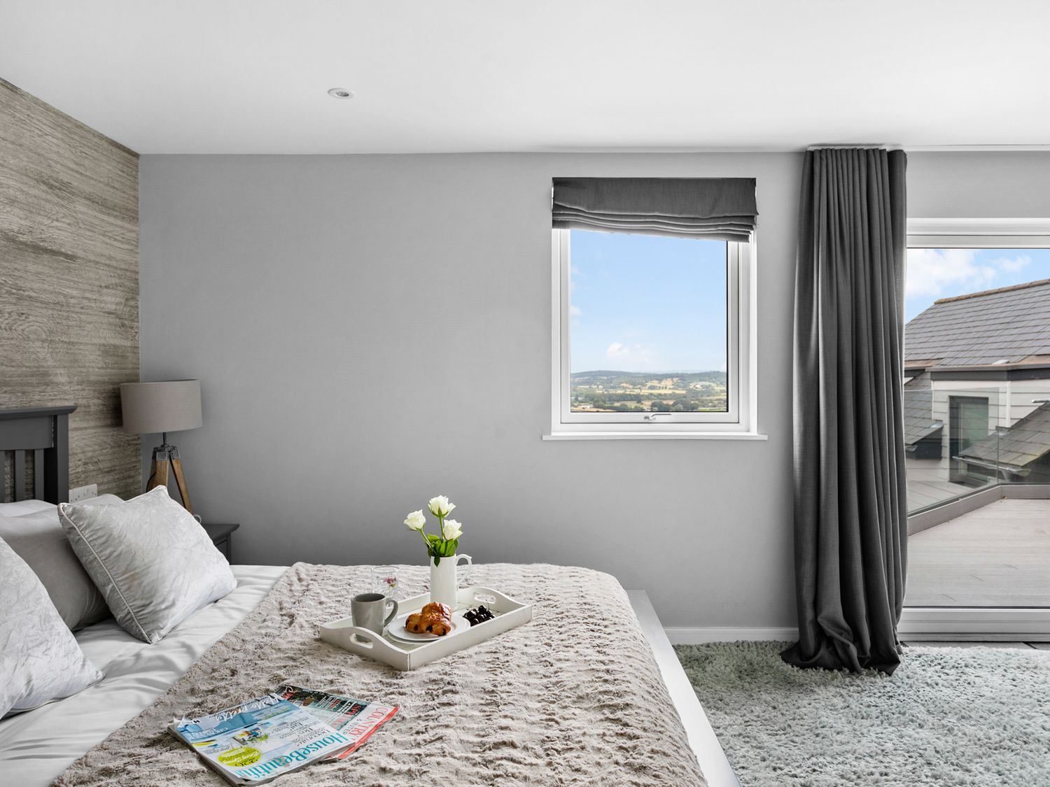 Huxham View and Annex, Stoke Canon, Devon. Bedrooms with en-suites. Smart TVs. Near a National Park.