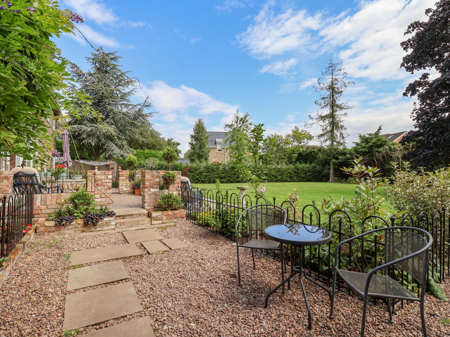 Harford House, Holme-On-Spalding-Moor, East Riding of Yorkshire. Close to amenities. Enclosed garden