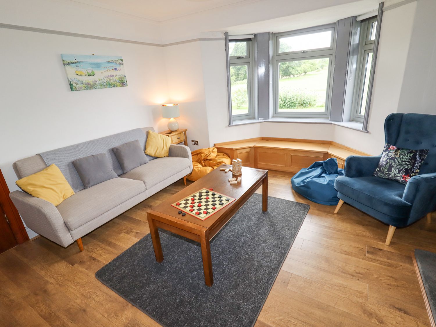 Segrwyd Uchaf in Denbigh, Denbighshire. Five-bedroom home with games room and EV charger. Near AONB.