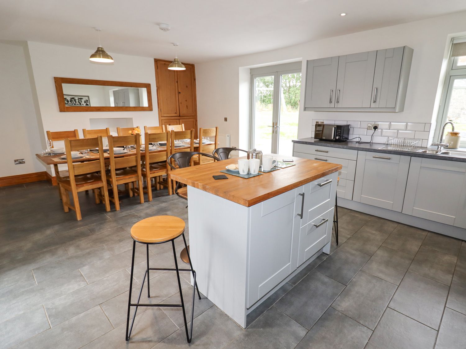 Segrwyd Uchaf in Denbigh, Denbighshire. Five-bedroom home with games room and EV charger. Near AONB.