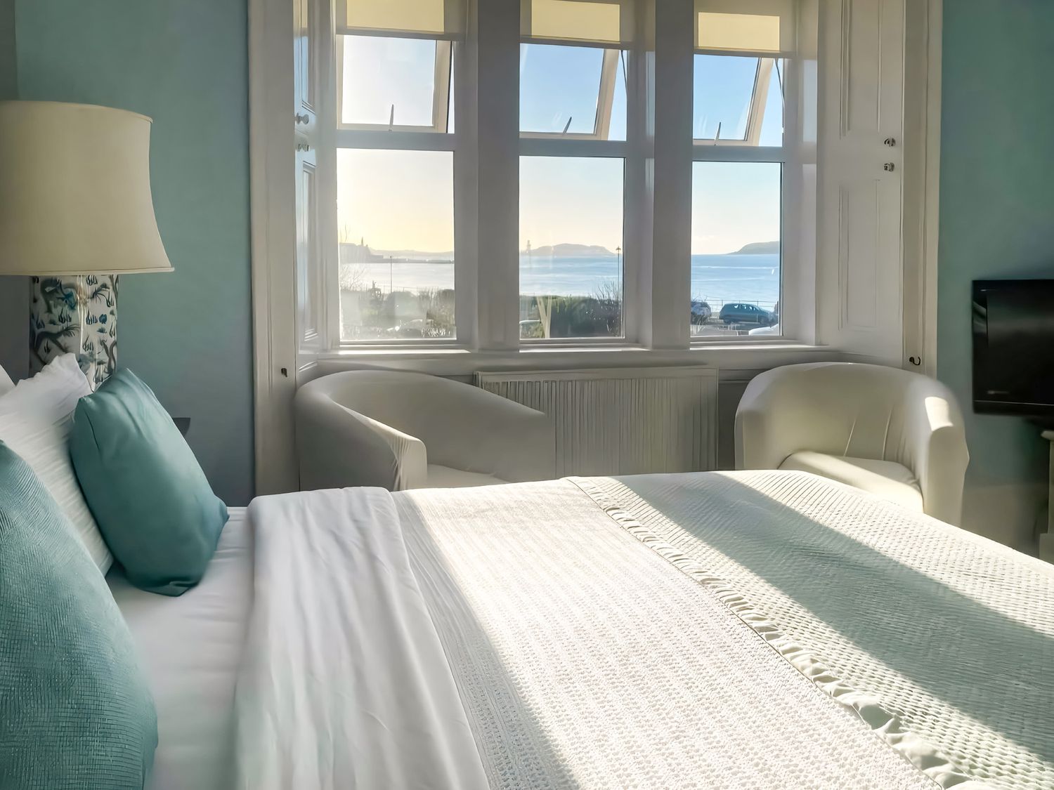 The Old Rectory, Largs, North Ayrshire. Coastal. Near beach. Off-road parking. Close to pub and shop
