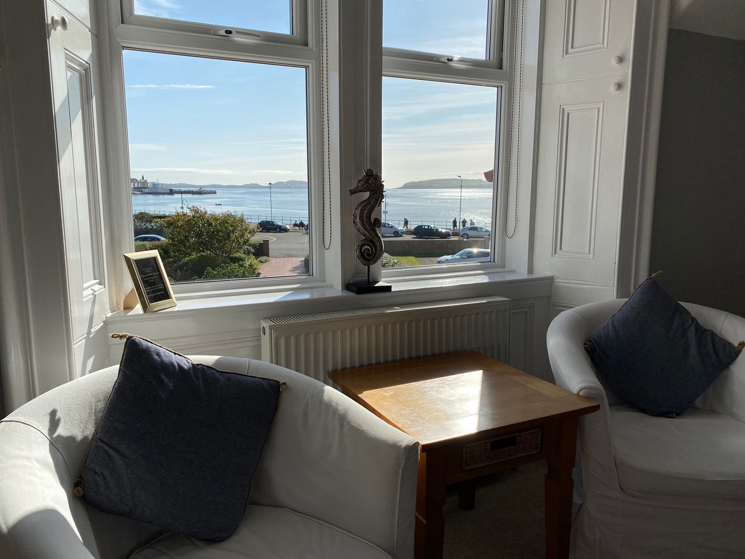 The Old Rectory, Largs, North Ayrshire. Coastal. Near beach. Off-road parking. Close to pub and shop