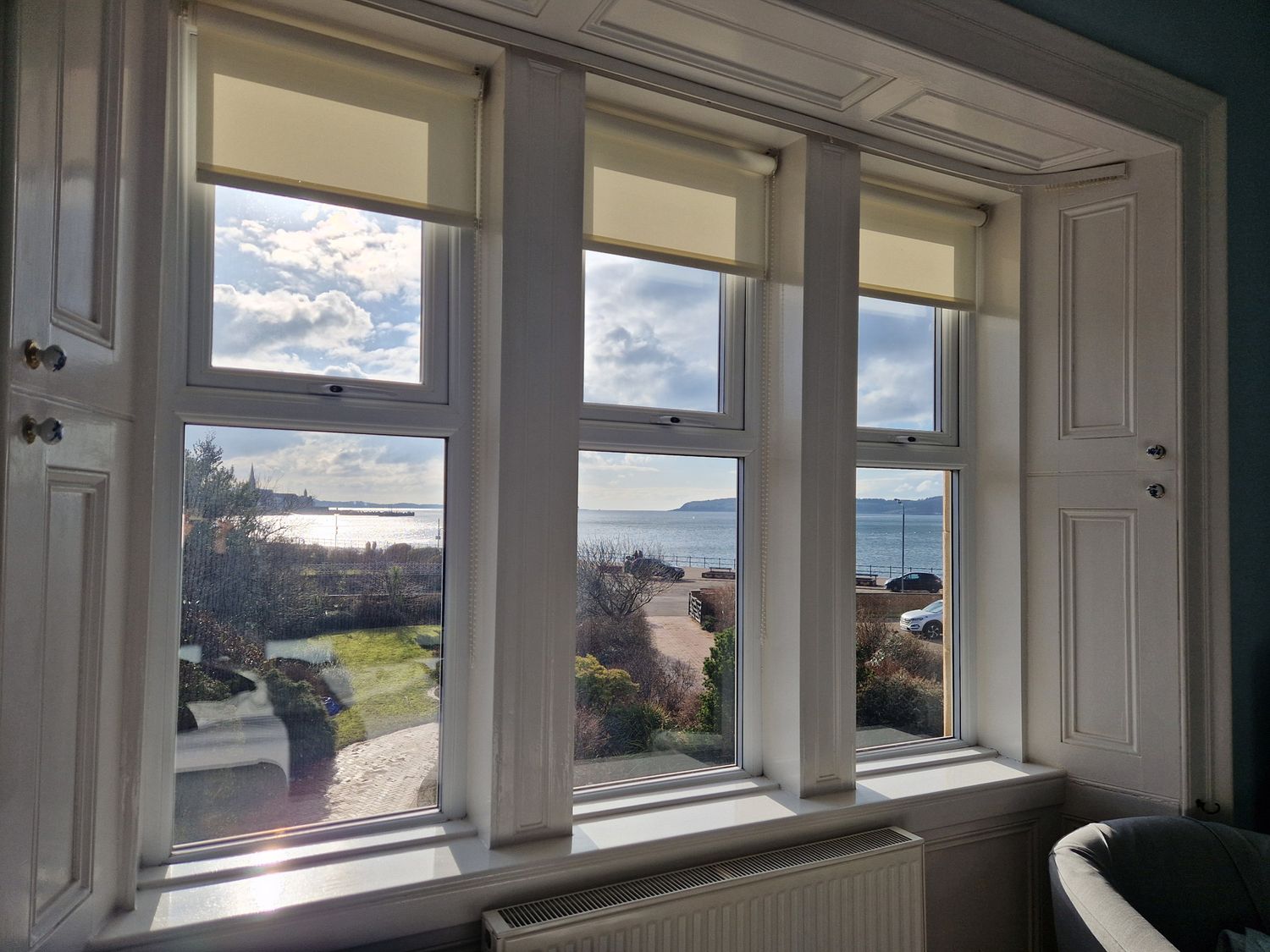 The Old Rectory, Largs, North Ayrshire. Coastal. Near beach. Off-road parking. Close to pub and shop