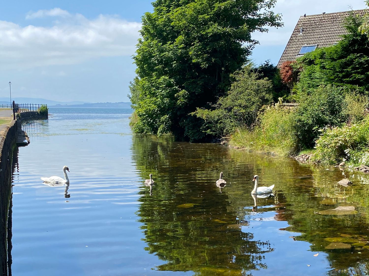 The Old Rectory, Largs, North Ayrshire. Coastal. Near beach. Off-road parking. Close to pub and shop