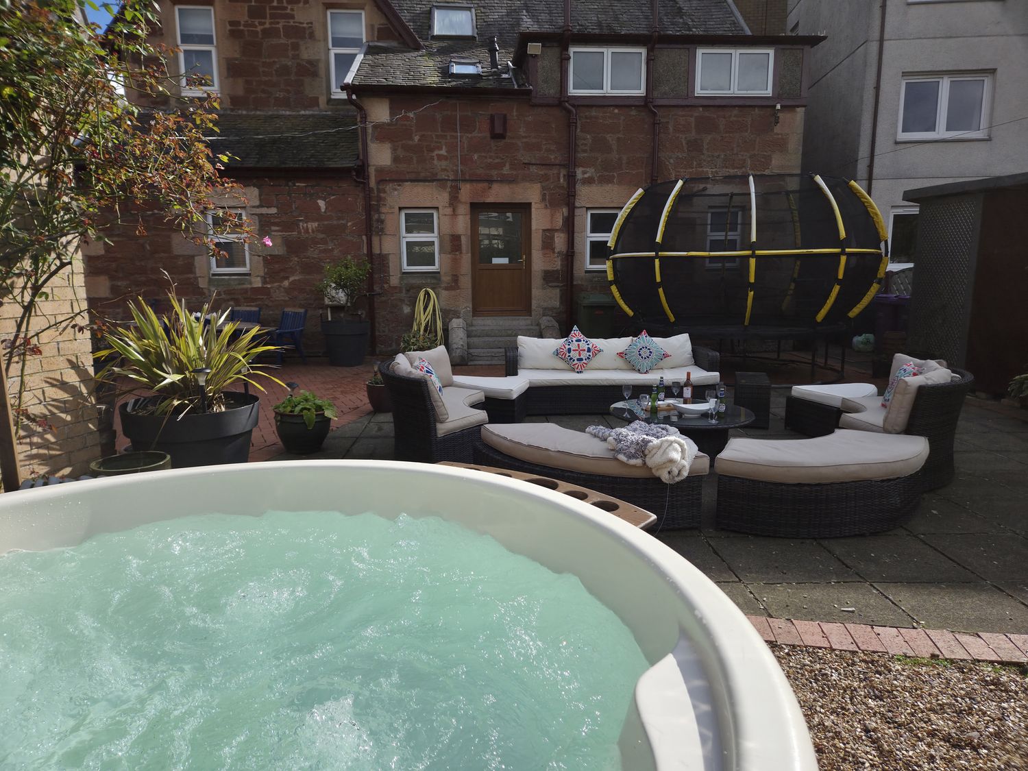 The Old Rectory, Largs, North Ayrshire. Coastal. Near beach. Off-road parking. Close to pub and shop