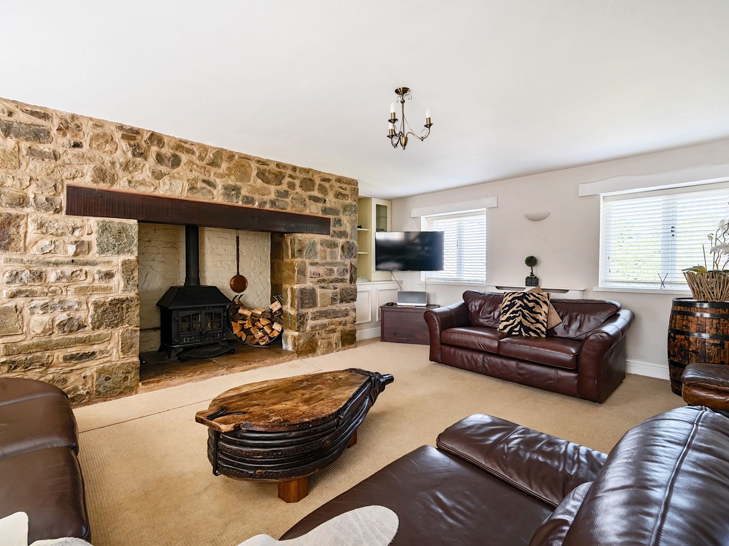 Home Farm on Llanerch Hall Estate, near St Asaph in Denbighshire. Detached. Hot tub. Gym. Games room