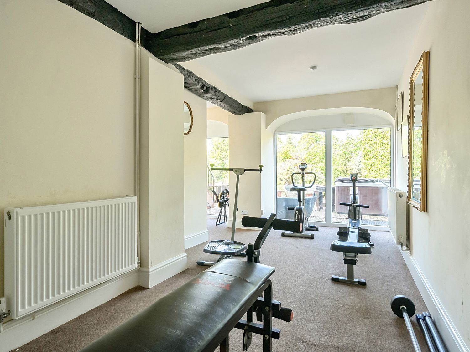 Home Farm on Llanerch Hall Estate, near St Asaph in Denbighshire. Detached. Hot tub. Gym. Games room