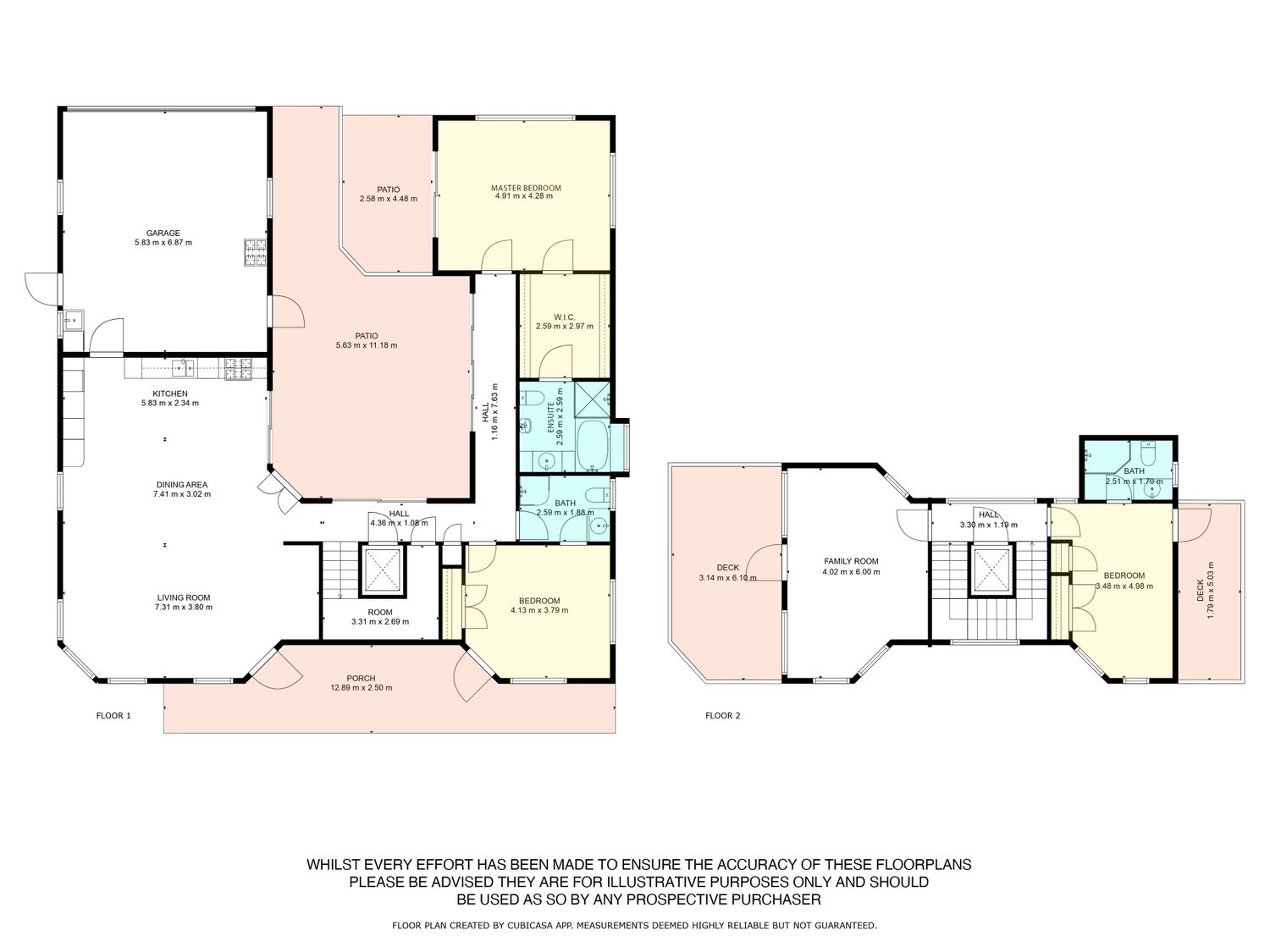 A floor plan showing various rooms and dimensions at Omaha Beach House - Omaha