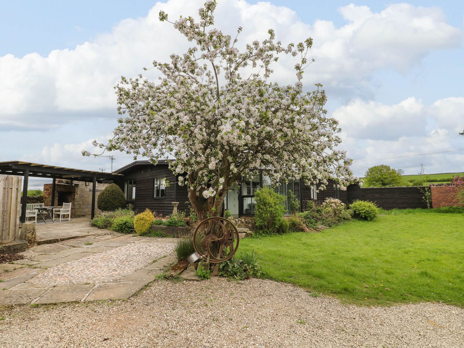 The Lodge at Wildersley Farm, Belper, in Derbyshire. Pet-friendly. Near Peak District National Park.