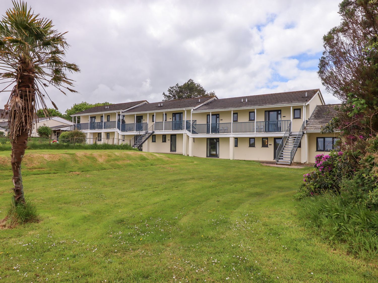 Primrose at Moorhead Country Holidays, Moorhead Farm, near Woolfardisworthy, Devon. Open-plan.