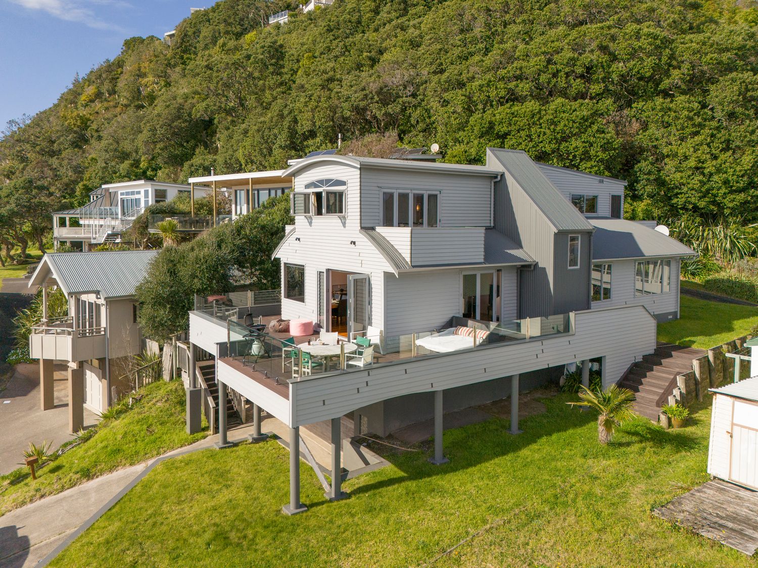 Ocean View Beach Beauty - Tairua Holiday Home                     photo 39