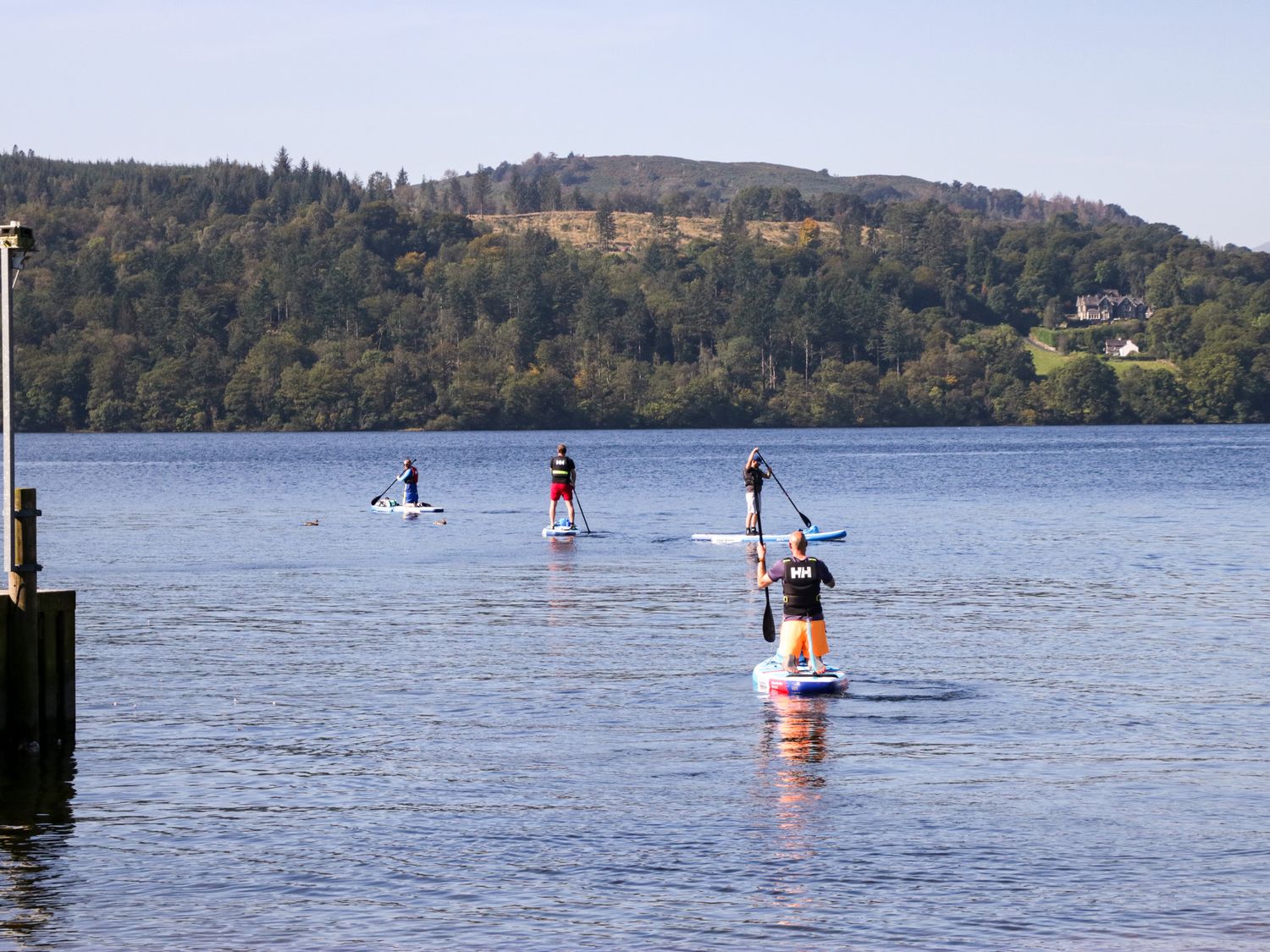 Somerford lodge nr Windermere, Cumbria. Decking. Hot tub. On-site facilities. In the Lake District. 