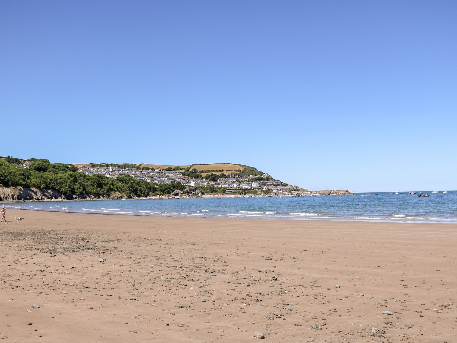 Fronwig, New Quay, Ceredigion. Pet-friendly. Near beach, shops and restaurants. Hot tub. Wood burner