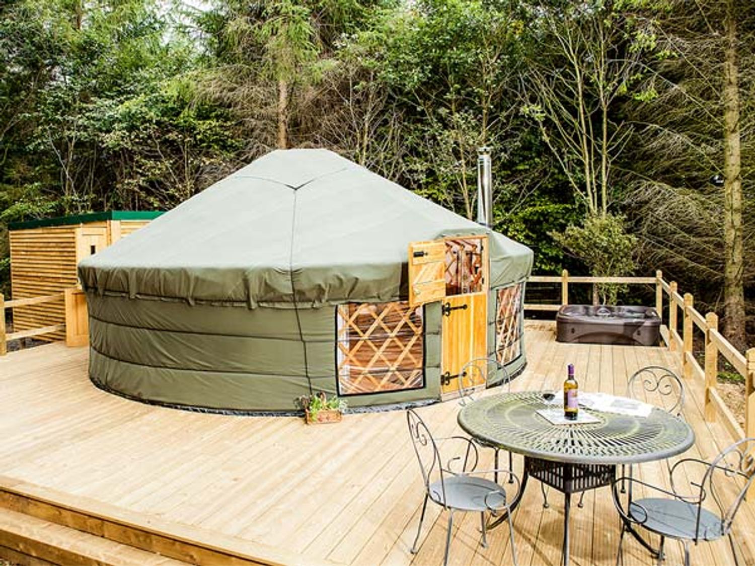 The Rowan Yurt, Yorkshire Dales