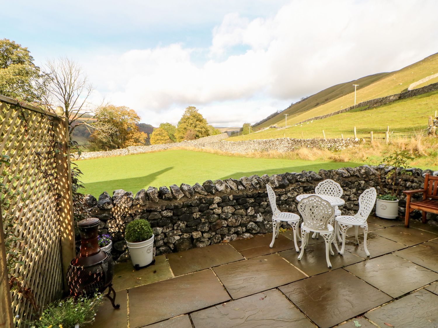 Hilltop House, Starbotton North Yorkshire England Hot Tub