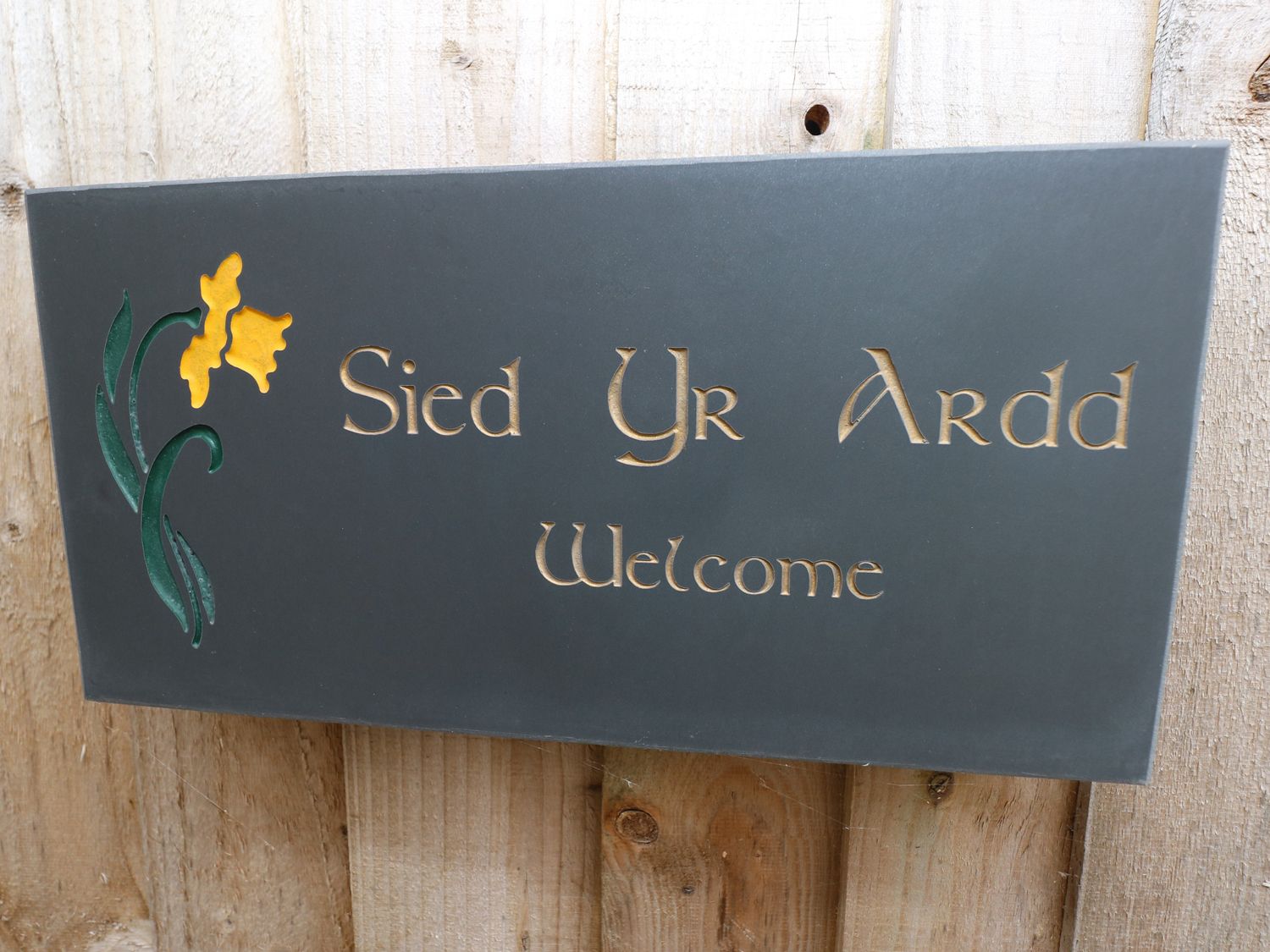 Sied yr Ardd, Wales