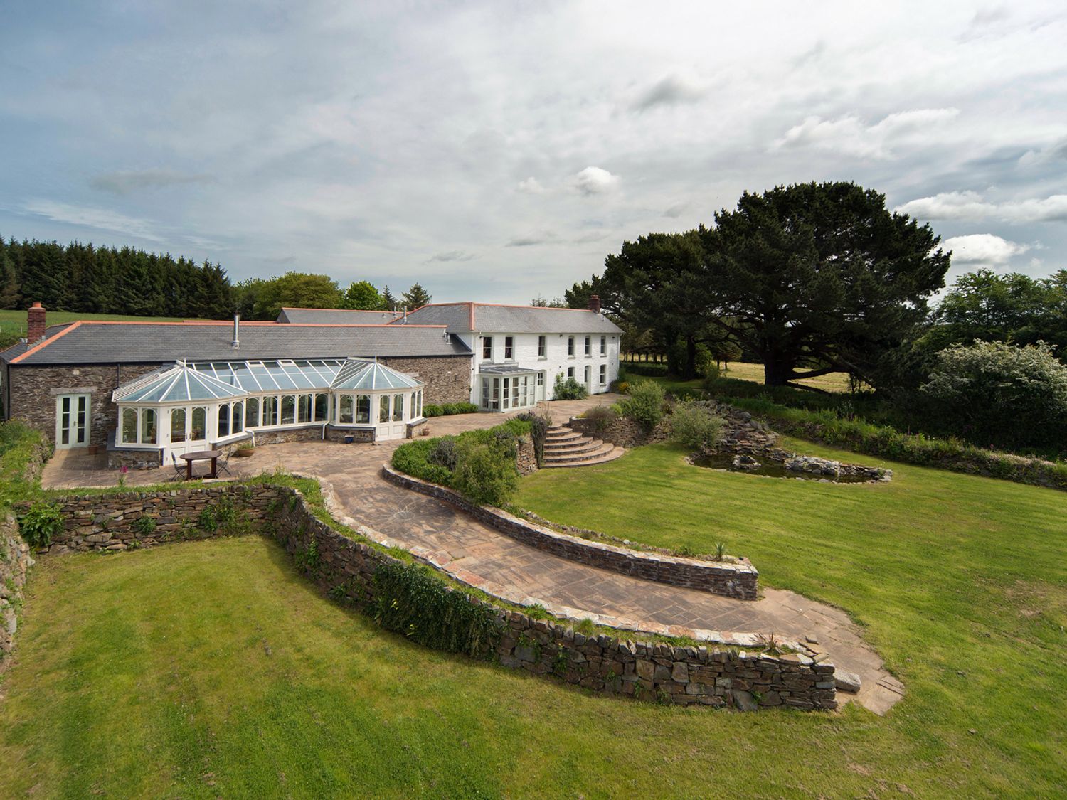 Tregoninny Farmhouse, Cornwall