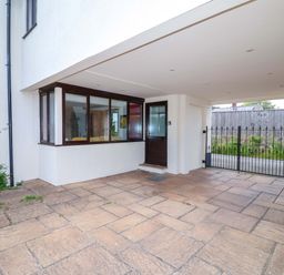 An outdoor area with a door and window at 1 Eastdon Cottages Exeter
