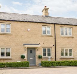 A house with front door and windows at East View in Cheltenham