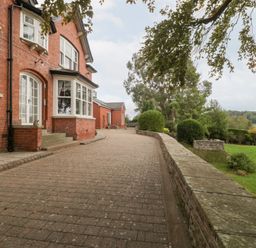 Exterior view of a house with pathway and garden at The Croft Vowchurch near Peterchurch