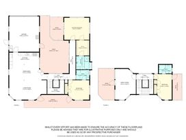 A floor plan showing various rooms and dimensions at Omaha Beach House - Omaha