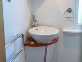 A sink with a bowl and faucet at Ohakune