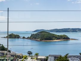 View of islands and ocean from a property at Seabreeze Sanctuary - Paihia