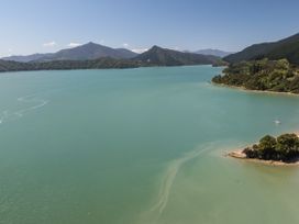 A view of water and mountains at Picton in Picton