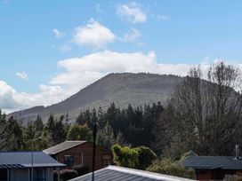 A view of a mountain and trees at JOE'S Getaway - Omori Holiday Home in Omori