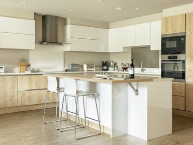 A kitchen with appliances on the counter at Take Five in Ambleside