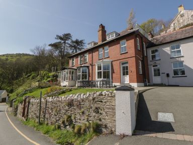 A house with garden and pathway at Brynmorfa in Llandysul