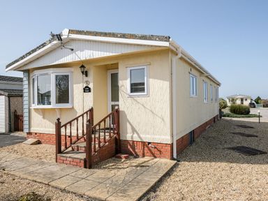 A house with steps and a pathway at Lazy Days in St Merryn