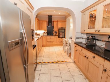 A kitchen with appliances and countertop space at High Cross in Keswick