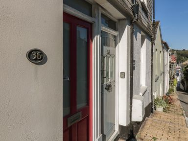 An exterior view of doors at 36 Crowthers Hill Dartmouth
