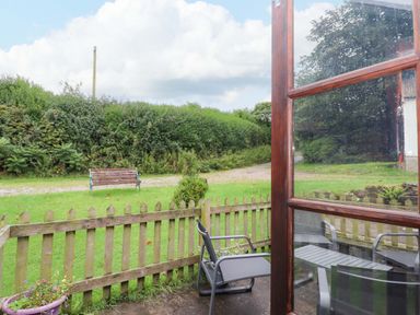 An outdoor view from a property at The Milking Shippon at Thorne, Langtree near Great Torrington