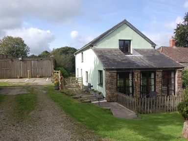 A house with garden and parking area at The Milking Shippon at Thorne Langtree near Great Torrington