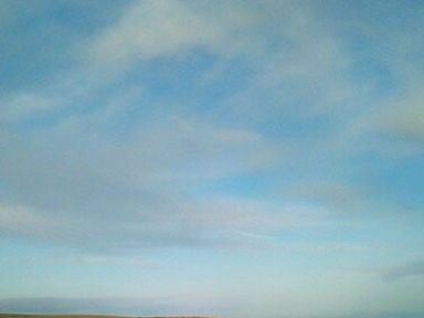 a clear blue sky with some clouds at Swanage Bay View - Holiday Accommodation 464, Swanage