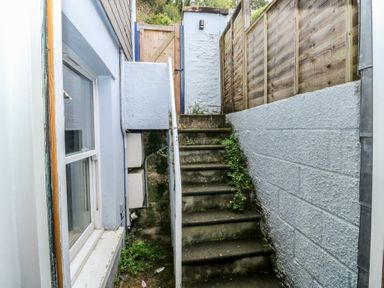 An outdoor area with stairs leading up at 58A South Ford Road Dartmouth