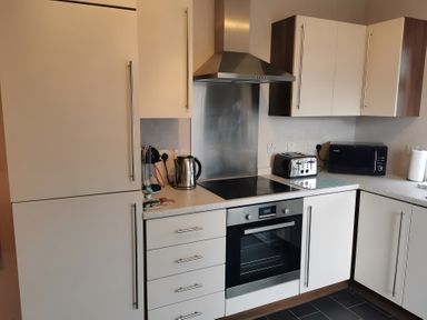 A kitchen with appliances at 311 Bridlington
