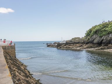 A view of a pier extending into the water at FW4 (Fairways 4) Doublebois near Dobwalls