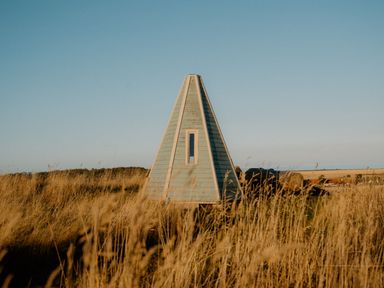 A building structure in grass at The Grays North Berwick