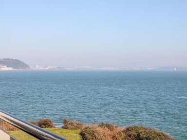 A view of the water and land at The Old Signal House in Torpoint
