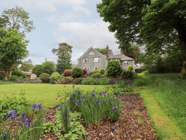 A house with a garden in front at Little Ellers Portinscale near Keswick