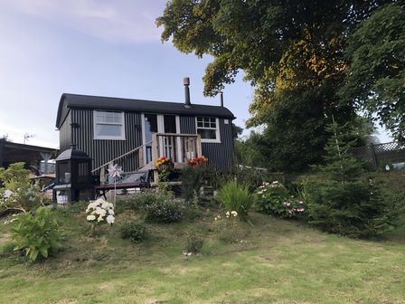 A house with a deck and garden at Tylands in Camelford