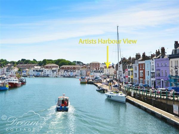 Artists Harbour View Brewers Quay Harbour Rodwell Dorset And