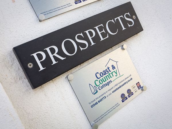 Prospects Salcombe Devon Self Catering Holiday Cottage