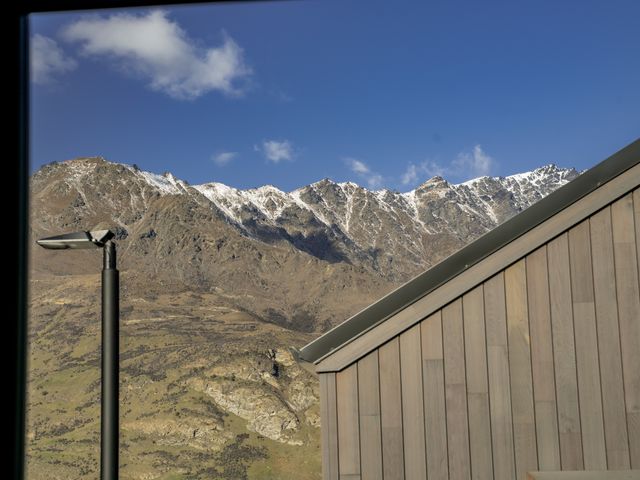 Mountains visible from a building at Stonepeak - Queenstown Holiday Home, Queenstown